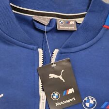 Puma BMW Motorsport Full Zip MT7 Track Jacket Pro Blue-M Mens Large L 538117 04