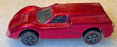 Ford J-Car vintage 1967 Hot Wheels diecast escala 1/64 Redline rojo metálico EE. UU. Foto 1 de 4