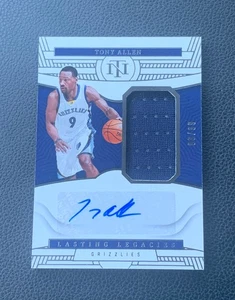 2022-23 Panini National Treasures Lasting Legacies Auto Tony Allen 08/99 - Picture 1 of 2