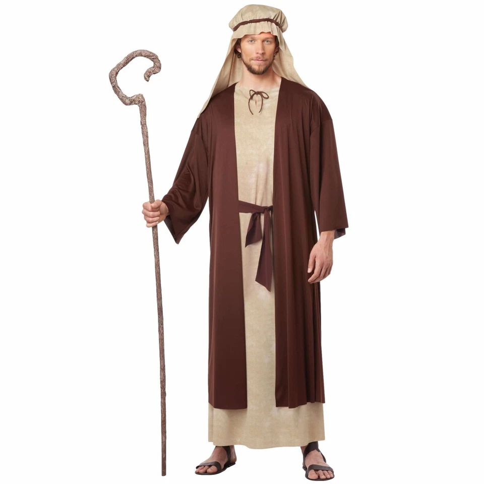 San José Bíblico Religioso Navidad Belén Pascua Hombre Disfraz Foto 1 de 1