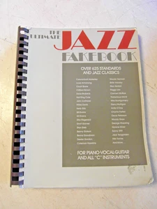 alte noten the ultimate jazz fakebook 625 standards piano vocal guitar in c Wong - Bild 1 von 8