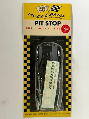 K&B Ferrari GTO (Clear) 1/32 scale slot car body NOS - Image 1 of 3