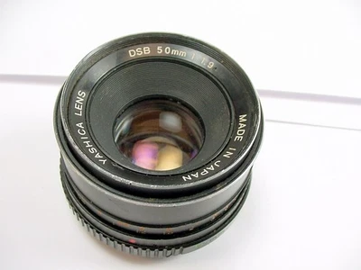 Yashica DSB 50mm f1.8 lens | Parts | as is | $12.50 | #15 | - Image 1 of 3