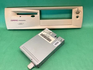 "Bisel de placa frontal Compaq Presario 2266 y unidad de disquete Mitsumi MF355F-3494UL 3,5""" - Imagen 1 de 11