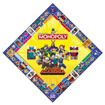 Monopoly My Hero Academia Edition UK English Anime Board Game Exclusive New - Image 1 of 2