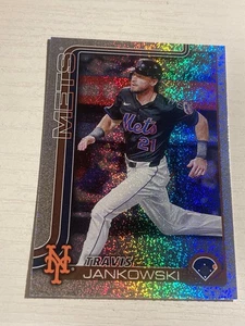 2025 Topps Update Sandglitter Exclusive Parallel Travis Janikowski Mets US74 - Picture 1 of 1