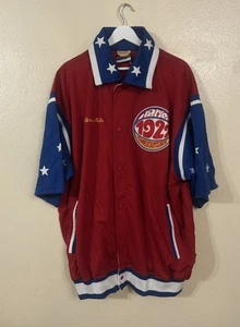 Top riscaldante Platinum FUBU originale Harlem Globetrotters uomo 3XL anni 90 vintage Y2K - Foto 1 di 12