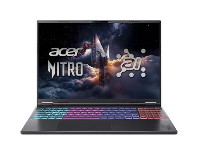 Acer Nitro 16 AI Gaming-Notebook | AN16S-61 | Schwarz - Bild 1 von 4