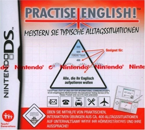 Nintendo DS Practise English Lernsoftware Deutsch Aussprache Üben - Bild 1 von 2