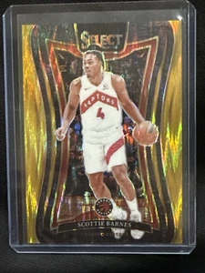 2024-25 Panini Select Mezzanine Scottie Barnes #323 Gold Flash Prizm/10 - Imagen 1 de 11