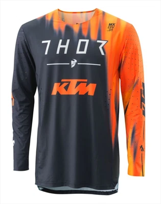 KTM THOR PRIME JERSEY ORANGE/BLUE 3PW230055005 - Image 1 of 4