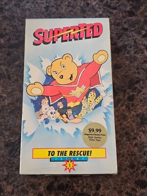 BRAND NEW Super Ted Vol. 1 To The Rescue (VHS, 1990) Rare Sealed OOP - Image 1 of 4