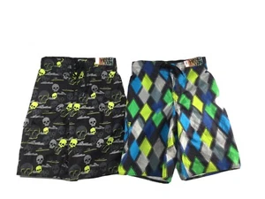 2 Par New Hang Ten youth boys swim shorts size L - Picture 1 of 6