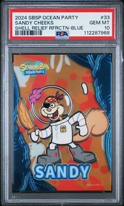 2024 WONDERCARD SPONGEBOB SCHWAMMKOPF SPIEGEL SERIE - OCEAN PARTY #33 SANDBLAU - Bild 1 von 4