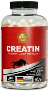 BPV - Ultra feines Creatin Monohydrat - 200 Kapseln hochdosiert 4645mg Kreatin - Bild 1 von 7