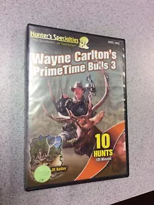 WAYNE CARLTON'S PRIMETIME BULLS 3 Elk Hunting Hunt Hunter Elks DVD SEALED NEW - Picture 1 of 1