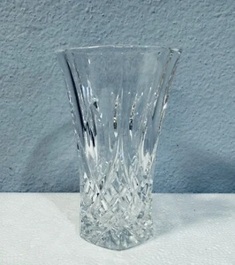 Linea Gala 5" Bud Vase by Royal Crystal Rock (RCR) Cut glass Italy Flower - Picture 1 of 10