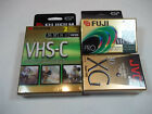 Fujifilm Vhs C Pro Tc-30  Premium High Grade Camcorder Tape Qty 3 + Jvc Xg