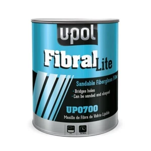 U-POL UP0700 Fibral Lite Sandable Fiberglass Filler 3 Liter UPOL - FREE SHIPPING - Picture 1 of 1