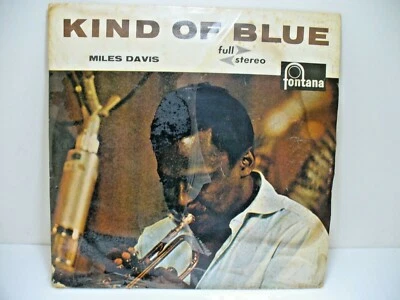 Miles Davis Kind of Blue Fontana Full Stereo Printed in Holland 885 113 TY  - Image 1 of 4
