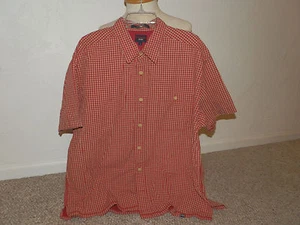 Mens shirt size Large Tommy Hilfiger shirt size large Red shirt size large New - Picture 1 of 2