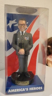 Limited Edition Gen. Colin Powell Figurine – America's Heroes 1993 – NIB Militar - Image 1 of 4