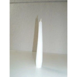 20 CANDELE ALTE CONICHE CLASSICHE BIANCO 16 X 2 CM - Imagen 1 de 1
