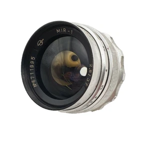 EARLY ZOMZ Mir-1 Grand Prix Brussels 1958 37mm f/2.8 M39  2.8/37 - Picture 1 of 19