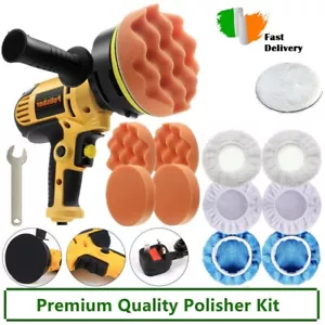 Rotary Car Polisher Buffer Sander Polishing Electric Tool Waxer Machine & 5" Pad - Picture 1 of 10