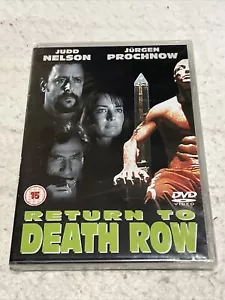Return To Death Row NEW/sealed region 2 DVD (2001 Judd Nelson thriller movie) - Picture 1 of 2