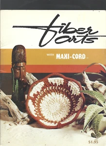 Craft Booklet-Fiber Arts with Maxi-Cord-Baskets-Hanging Lamp Table - Picture 1 of 1
