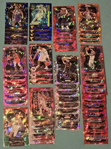 2019-24 Panini Prizm Basketball ALL CRACKED ICE ❄️ Lot(58) Multiple Colors NBA! - Picture 1 of 5