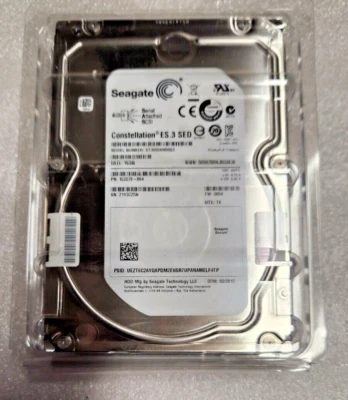 ST3000NM0063 Seagate Constellation 3TB ES.3 SED 7.2K SAS 6Gb/S - Image 1 of 2