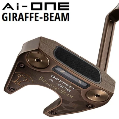 Odyssey GIRAFFE-BEAM 2025 #7 longneck putter 33ich STROKE LAB Steel shaft HC New - Image 1 of 4