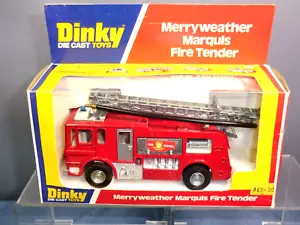 DINKY No.285 MERRYWEATHER " MARQUIS " FIRE TENDER ( WINDOW BOX TYPE) VN MIB - Picture 1 of 5