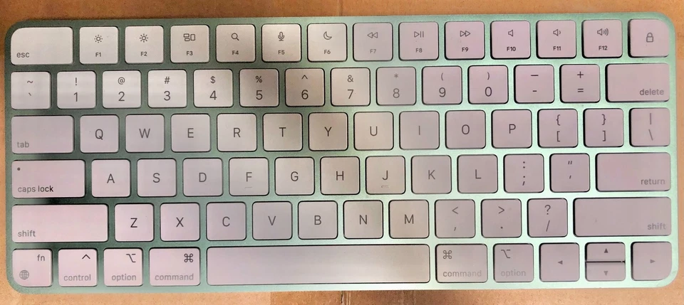 NEU Original Apple Magic Keyboard mit für m1 Macs A2450 GRÜN ohne Kabel - Bild 1 von 1