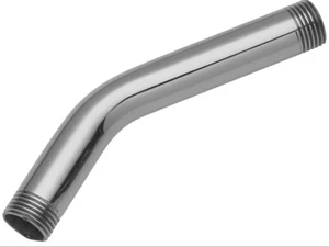 California Armaturen Messing Duscharm 6 Zoll Mattschwarz - 9103-SN Satin Nickel - Bild 1 von 3