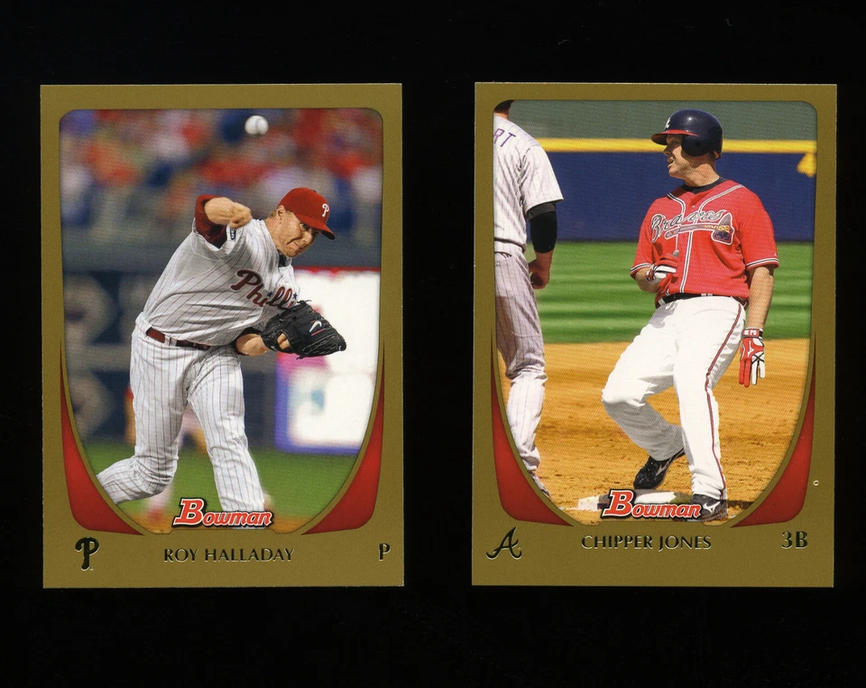 2011 Bowman Base GOLD parallel #1-220    Complete your Set - Pick from List  [v1 - Image 1 of 1