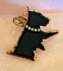 Nuevo con etiquetas 2007 Juicy Couture Yorkie Silhouette Charm Yjru1656 - Imagen 1 de 4