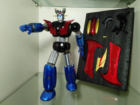 action figure diecast MAZINGER Z Classic Chogokin KO REPLICA King Arts LED 15in Cover