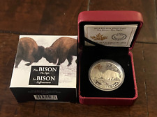 2014 Canada $20 Silver Coin: The Bison - The Fight (COA+BOX)