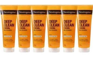Neutrogena Deep Clean Detergente Viso 100g x 6ea / Tracciamento - Foto 1 di 1