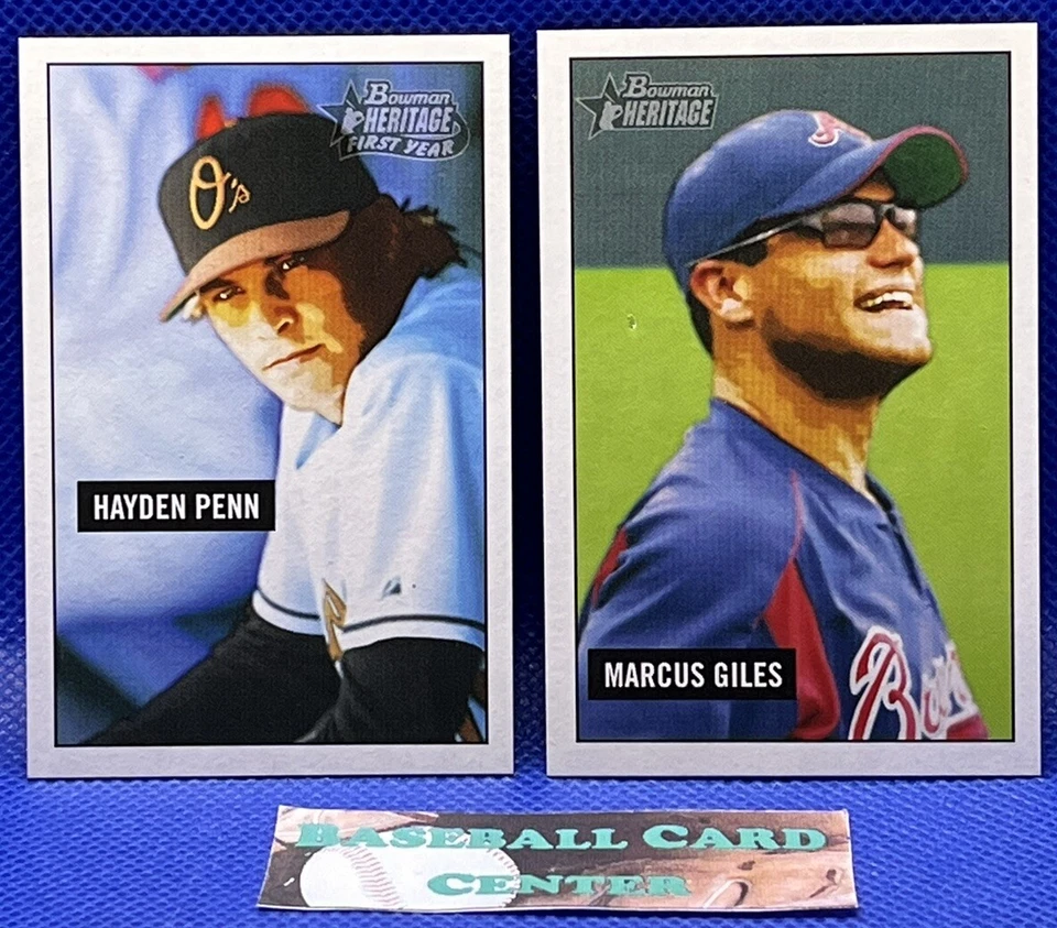 2005 Bowman Heritage Mini Complete Your Set 201-349 U-Pick ⚾⚾⚾ - Image 1 of 1