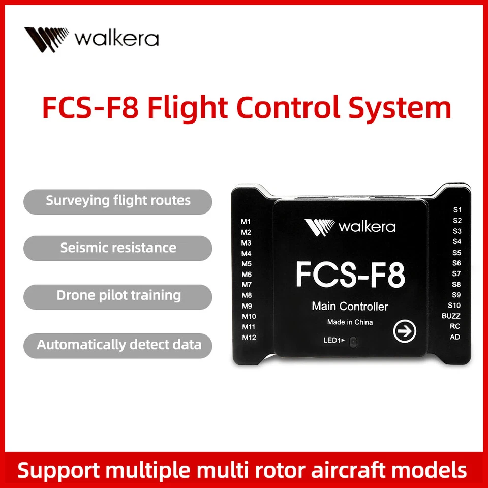 Walkera FCS-F8 Flight Control System for Multi-rotor Plane Fixed Wing Helicopter - Image 1 of 4
