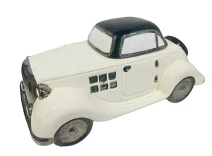Cookie Jar Mercedes-Benz 170S Car Ceramic Excessive Designs 1986 VTG As Is - Picture 1 of 11