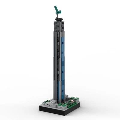 ZITIANYOUBUILD Goldin Finance 117 Uncomplete Skyscraper 658 PCS MOC-207955 - Image 1 of 4