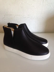 Birdies The Falcon schwarze Leder Slipper Sneaker Bootie Größe 11 - Bild 1 von 6