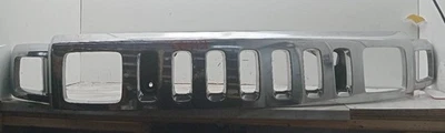 Grille Radiator Upper Headlamps Chrome Fits 06-10 HUMMER H3 187908 - Image 1 of 4