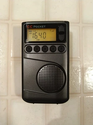 Excellent Condition! C. CRANE CC Pocket AM FM Stereo WX NOAA Weather Band Radio - Image 1 of 4