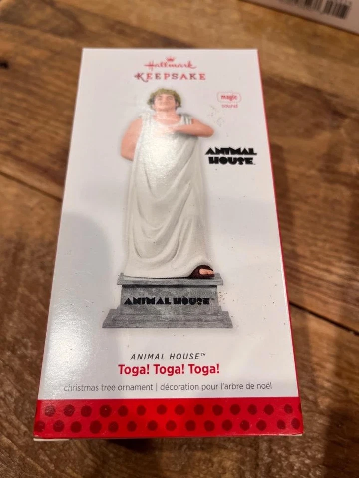 Hallmark Keepsake Ornament 2013 Toga! Toga! Toga! Animal House John Belushi NIB